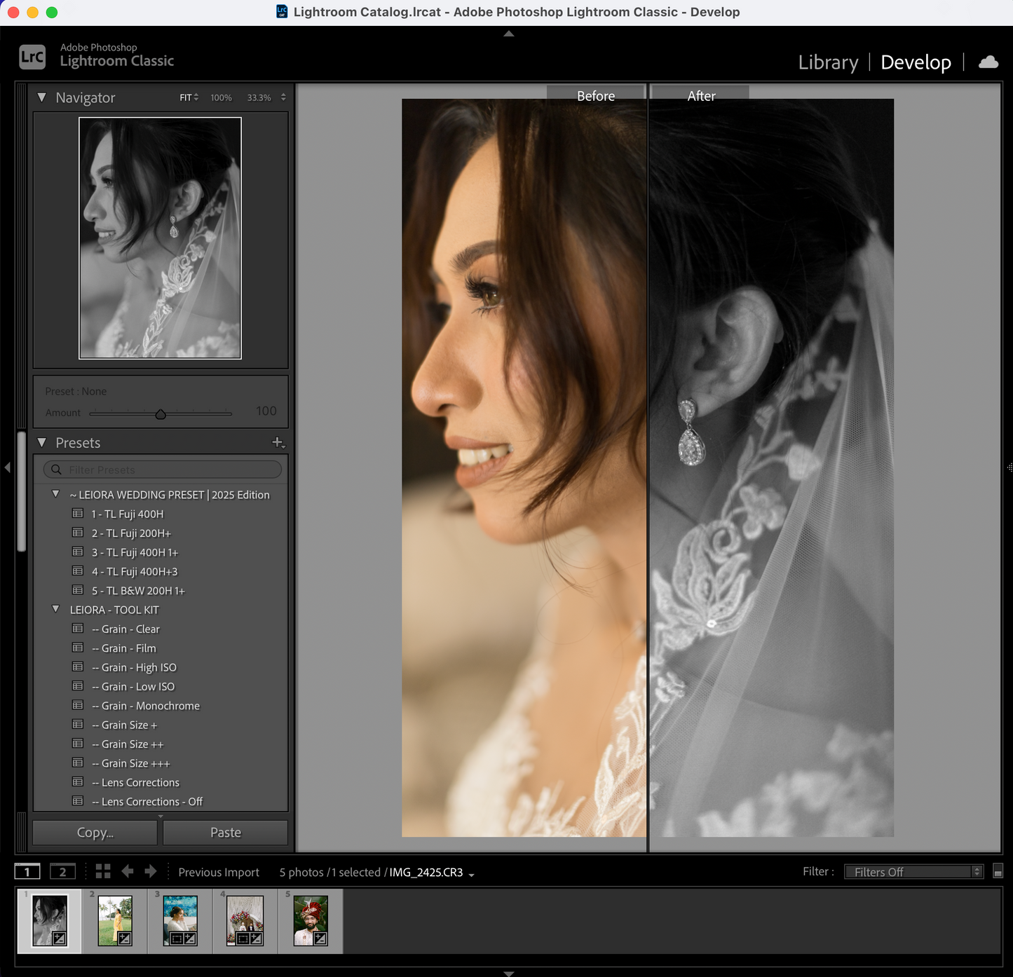 Leiora Wedding Presets | 2025 Edition