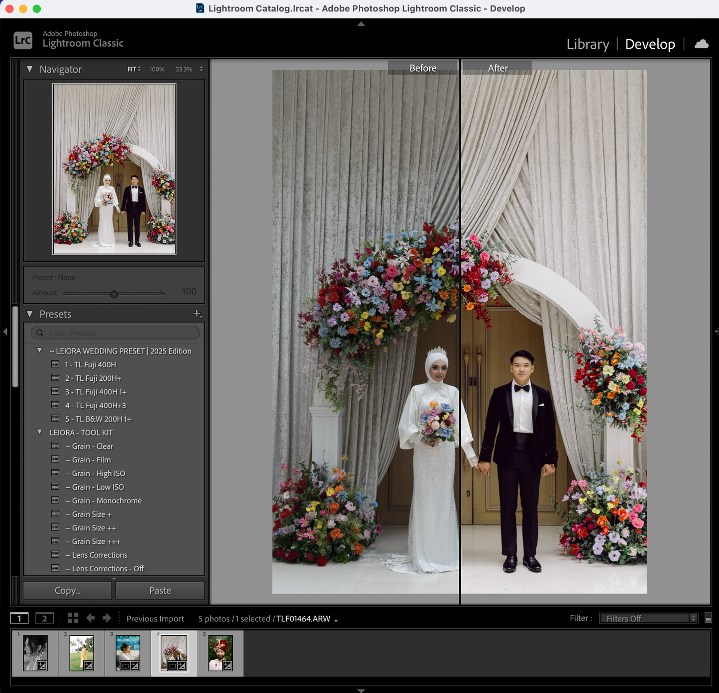 Leiora Wedding Presets | 2025 Edition