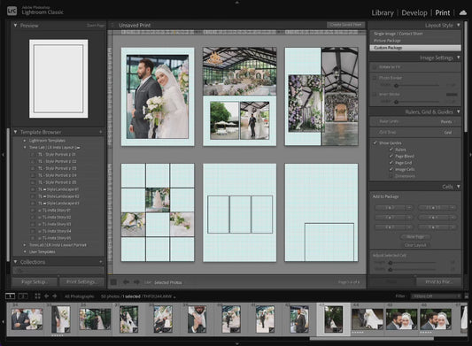 Print Module - LRc Instagram Layout Template